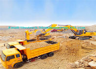 Q345 20トンの掘削機の建設用機器、油圧大きい地球移動装置
