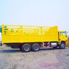 黄色20トンのUのプロフィールZZ1257N4641Aの重い貨物トラックのユーロ2 6x4ドライブ