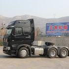 HW76タクシーのHowo Sinotruk 6x4のトラクターのトラック、371HPディーゼル トラクターのトラックの耐久財
