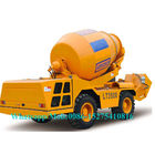 黄色く具体的な建設用機器の小型具体的なトラック5.3mの³のドラム容量:
