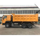 336/371hp Howo 6x4のダンプ トラック、41-50トンの砂のダンプカー トラック3800+1400mmのホイール・ベース: