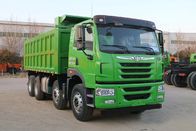 FAW 8x4 12の車輪のダンプ トラック、緑色32トンのダンプ トラックのダンプカー トラック
