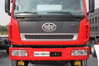 FAW JIEFANG J5Pのダンプ トラックのダンプ6*4の頑丈なトラックの手動赤い色