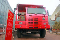 ダンプ赤い色のSinotruk Howoのダンプ トラック6*4/30トンのダンプカー トラック鉱山の