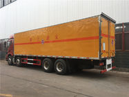 FAW 8x4雑多で危ない商品のための配達用トラック頑丈な31トンのヴァンの