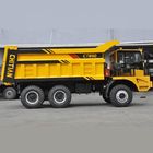CT890 50トンのユーロの3/6X4ダンプ トラックを採鉱するためのオフロード頑丈なダンプ トラック