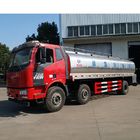 15001 - 30000L新しいミルクのタンク車、FAW 15.3m3 304のステンレス鋼6*4の輸送のトラック