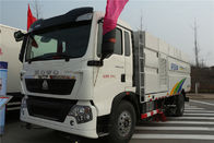 高圧水ポンプを搭載するZZ1187K501GE HOWOの道掃除人車の掃除人のトラック