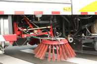 高圧水ポンプを搭載するZZ1187K501GE HOWOの道掃除人車の掃除人のトラック