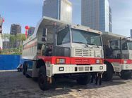Weichai 90のトン10の車輪鉱山のダンプ トラック420馬力ユーロ2のホイールベース3800