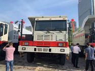 Weichai 90のトン10の車輪鉱山のダンプ トラック420馬力ユーロ2のホイールベース3800