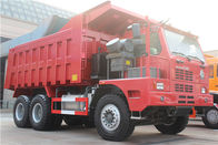 AC26後車軸8545x3326x3560 Mmのダンプ トラックを採鉱する赤10の荷車引き
