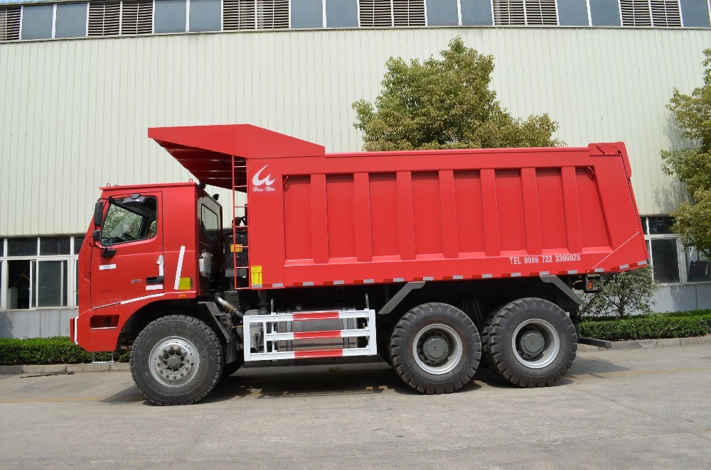 商業ユーロ2台の重い採鉱トラック、70トンのダンプ トラック6x4 ZZ5607S3841AJ