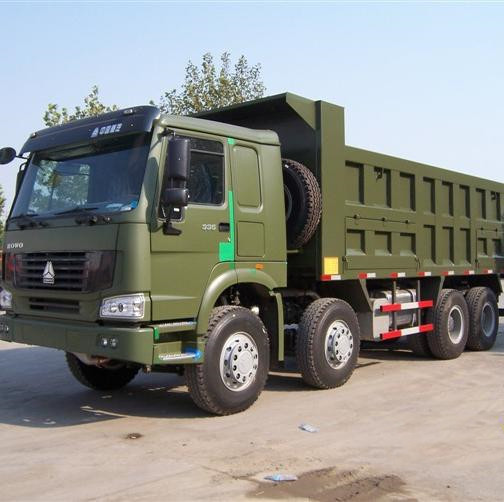 ユーロ2 Howo 8x4 12は砂のダンプカー トラック/40トンのダンプ トラックを動かします