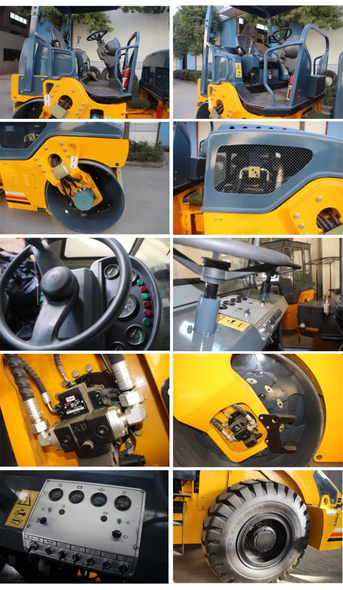 新しい設計卸売の倍のドラム販売のための振動の6トンの小型ロード ローラー