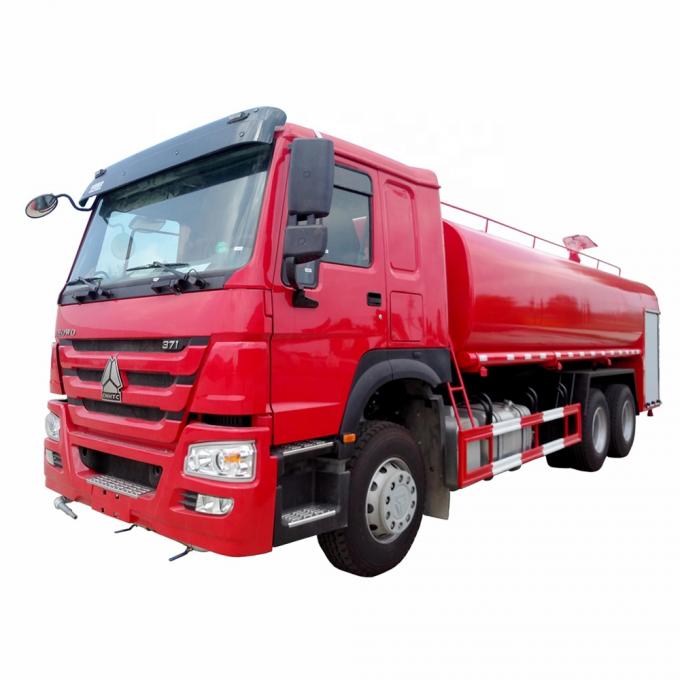 販売のためのHOWO 6x4 371hp 20T 20000L水ブラウザのスプリンクラーのスプレーのトラックの給水車の普通消防車
