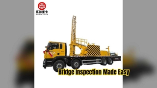 HOWO橋梁点検車両アンダーブリッジアクセス