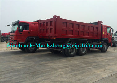 中古 6x4 ダンパートラック SINOTRUK HOWO 10 トンの車輪 中古ダンパートラック