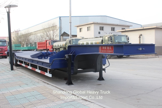 中国製造 新型3軸20FT40FTコンテナトレーラー フラットベッドトラックトレーラー