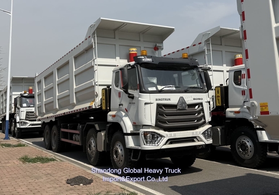 中国製 シノトラック ホウ 400hp ティッパー 8x4 ミニ 60トン キャンター 新しいダンプトラック