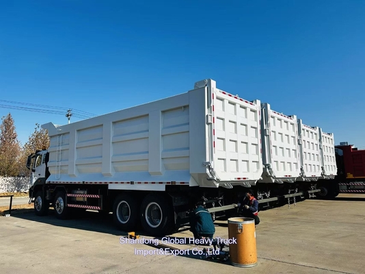 中国製 シノトラック ホウ 400hp ティッパー 8x4 ミニ 60トン キャンター 新しいダンプトラック