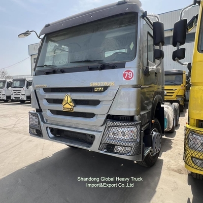 10ホイール 6X4 40t シノトラック HOWO コンテナ貨物トレーラー トラクターヘッドトラック