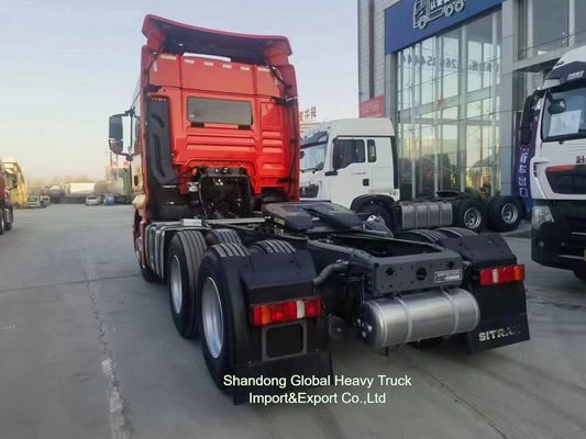 10ホイール 6X4 40t シノトラック HOWO コンテナ貨物トレーラー トラクターヘッドトラック