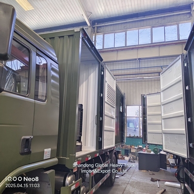 中国 シノトラック HOWO 4X2 6X4 重荷輸送機 冷蔵庫 冷却貨物箱 トラック