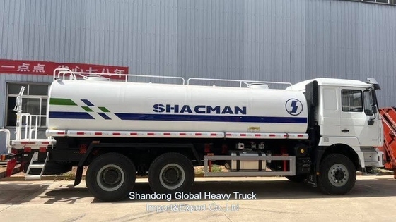 シャックマン 水タンカー トラック 20m3 F2000 6×4 スプリングラー トラック