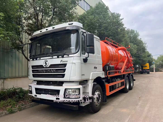 シャックマン F3000 6X4 下水吸水トラック 20立方メートル 容量 300HP