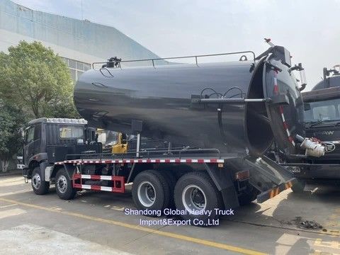 FAW 6X4駆動 高圧ポンプ 20000L容量 汚水吸引車 効率的な下水道清掃用