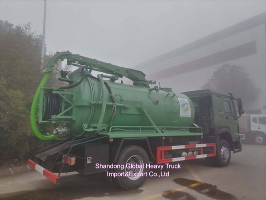 シノトルク 371HP 18000L 真空下水道吸水タンカー トラック 工場価格