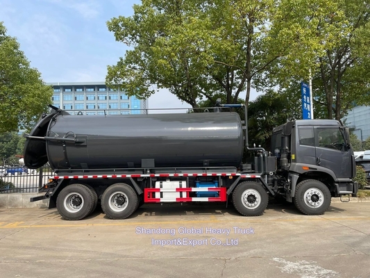 FAW 6X4 高圧ポンプ 20000L 20トンの下水道清掃吸気トラック