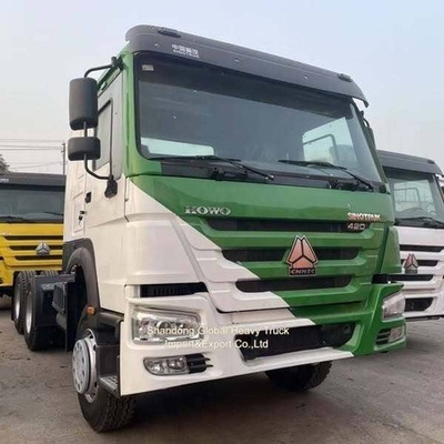 Howo 6x4 トラクター トラック 中古 Sinotruk LHD RHD 長距離運転 トレーラー トラックヘッド