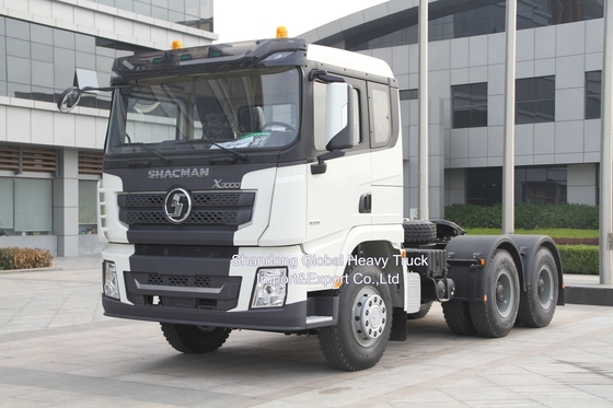 6X4 左駆動または右駆動 380HP Shacman F3000 トラクタートレーラー 中古 トラクターヘッドトラック