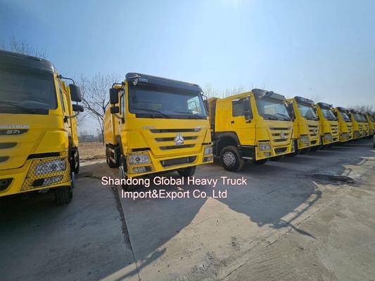 新型シノトルク HOWO 30トンの重荷シノ貨物 20cbm 6X4 371HP 380HP 400HP 輸送用オフロードダンパー / タンパーダンプトラック
