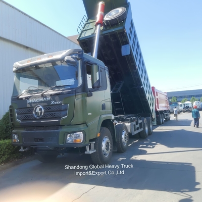高性能鉱山用陝西汽車 (Shaanxi) 8*4 f3000 371/380/400/430馬力 ユーロ2 ダンプトラック