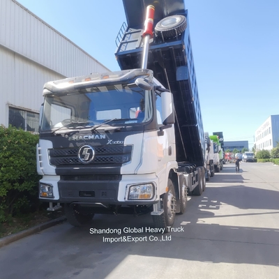 高性能鉱山用陝西汽車 (Shaanxi) 8*4 f3000 371/380/400/430馬力 ユーロ2 ダンプトラック