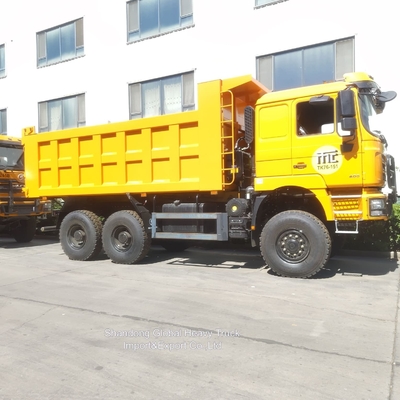 高性能鉱山用Shaanxi Shacman 371/380/400/430HP ユーロ2 ダンプトラック (重作業用鉱山トラック)
