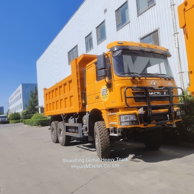 高性能鉱山用Shaanxi Shacman 371/380/400/430HP ユーロ2 ダンプトラック (重作業用鉱山トラック)