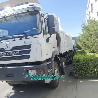 良好な状態 8*4 10輪 380HP マニュアル ディーゼル ダンプ 採掘トラック Euro3 Shacman F3000 ダンプトラック