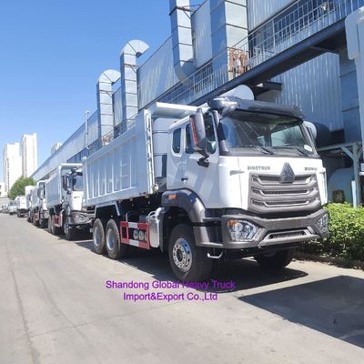 12輪ホーハン中古シノトラックHOWO 8X4 Ex N Nxダンプティッパートラック 371HP 380HP