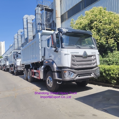 371HP HOWO Nx Haohan 2025 モデル 6X4/8X4 シノディーゼルティッパーダンプトラック
