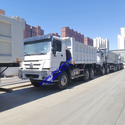 高品質 Sinotruk HOWO 中古 ダンパー トラック LHD/Rhd ディーゼル 400馬力 6X4 ダンパー トラック
