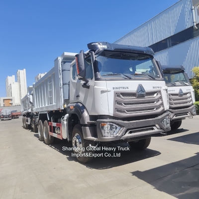 12輪シノトラック 40-60トン 中古 HOWO 8X4 371HP 375HP 380HP ディーゼルトラック 右駆動 ダンプトラック