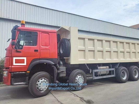 HOWO 7 8X4 371HP ダンプトラック 再生品 Sinotruk HOWO ダンプトラック 371HP 12 タイヤ