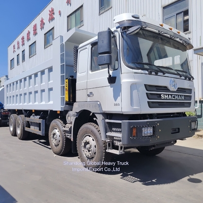 シャックマン 30m3 ラゴボックス 8X4 12ホイラー 重荷ダンプトラック 400HP ディーゼルエンジンの新品 ターパートラック