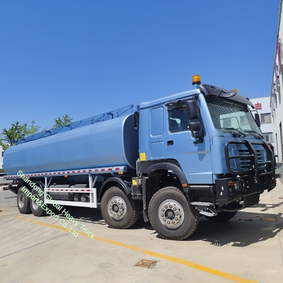 高Sinotruk 8*4 12輪 LHD Rhd ディーゼル燃料ガスオイル配送中古タンクローリー