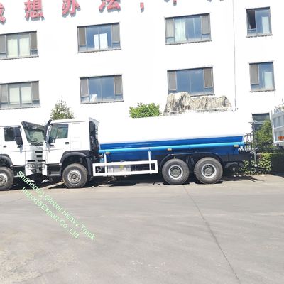 HOWO 6*4 400HP リニューアルされた水タンク トラック 噴水器 トラック 6*4 水タンク