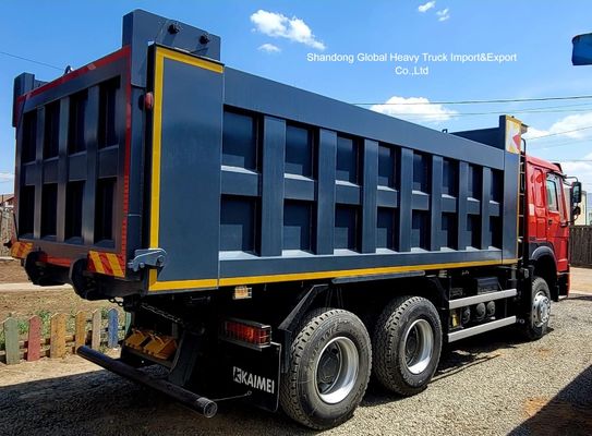 SINOTRUK HOWO ユーロ2 371HP-380HP 8X4 6X4 重荷用ダンプティッパー貨物トラック